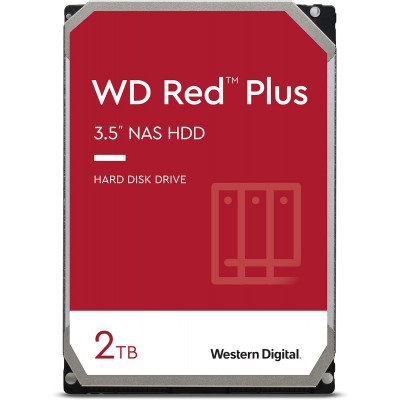 Жесткий диск для NAS систем HDD  2Tb Western Digital RED Plus SATA 6Gb/s 3.5