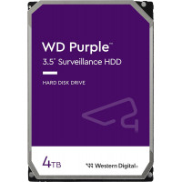 Жесткий диск для видеонаблюдения HDD  4Tb Western Digital Purple SATA 6Gb/s 256Mb 3,5