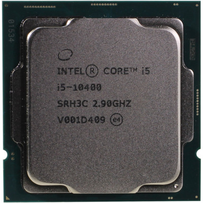 CPU Intel Core i5-10400 2,9GHz (4,3GHz) 12Mb 6/12 Core Comet Lake Intel® UHD 630 65W FCLGA1200 Tray