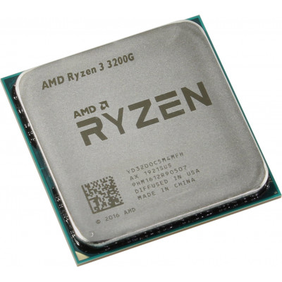 Процессор AMD Ryzen 3 3200G 3,6ГГц (4,0ГГц Turbo), AM4, 4/4, L3 4Mb with Vega 8 Graphics, 65W OEM