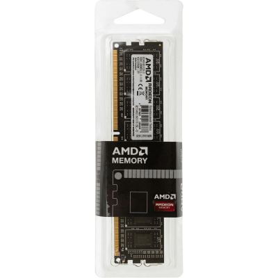 Оперативная память  4Gb DDR3L 1600MHz AMD Radeon R5 Entertainment Series PC3-12800 R534G1601U1SL-U