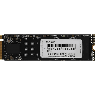 Твердотельный накопитель  256GB SSD AMD RADEON R5 M.2 2280 PCIe Gen3x4 R2100MB/s W1000MB/s R5MP256G8