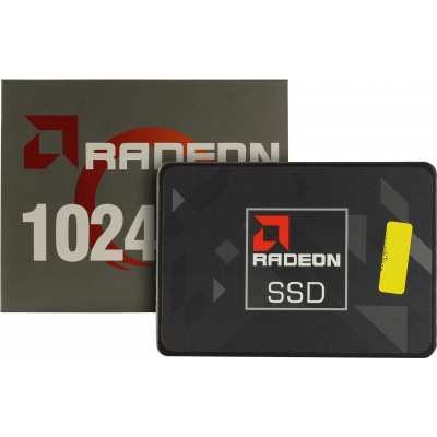 Твердотельный накопитель 1024GB SSD AMD RADEON R5 SATA3 2,5