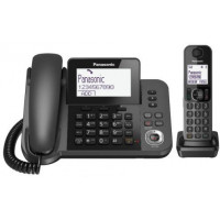Радиотелефон PANASONIC KX-TGF320 (RUM) Черный