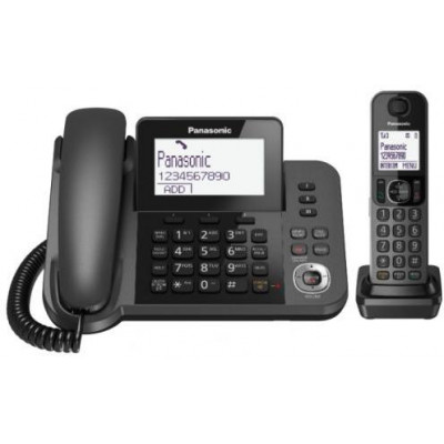 Радиотелефон PANASONIC KX-TGF320 (RUM) Черный
