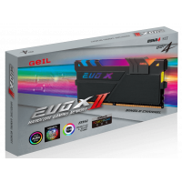 Оперативная память 16GB GEIL 3200MHz DDR4 PC4-25600 EVO X II Black RGB GEXSB416GB3200C16BSC