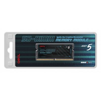 Оперативная память для ноутбука 16GB GEIL 4800MHz DDR5 SO-DIMM PC5-38400 GS516GB4800C40SC Retail