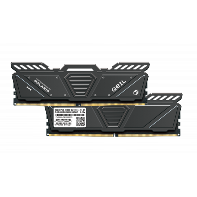 Оперативная память 32GB Kit (2x16GB) GEIL Polaris 6000Mhz DDR5 PC5-48000 GOG532GB6000C38BDC Gray