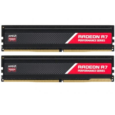 Оперативная память 32GB Kit (2x16GB) DDR4 2400MHz AMD Radeon R7 Performance Series R7S432G2400U2K