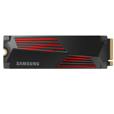 Твердотельный накопитель 4000Gb SSD Samsung 990 PRO with Heatsink R7450Mb/s W6900MB/s  MZ-V9P4T0GW
