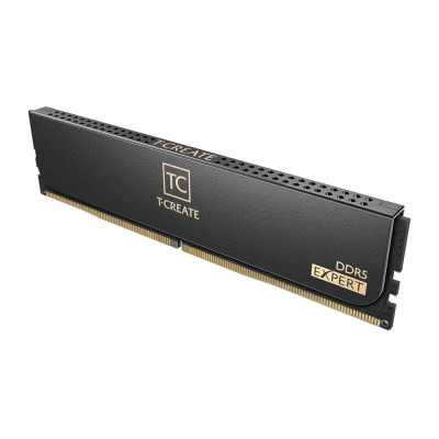 Оперативная память 32GB Kit (2x16GB) 6000MHz DDR5 TeamGroup EXPERT CL38 Black CTCED532G6000HC38ADC01