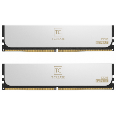 Оперативная память 32GB Kit (2x16GB) 6000MHz DDR5 TeamGroup EXPERT CL38 White CTCWD532G6000HC38ADC01