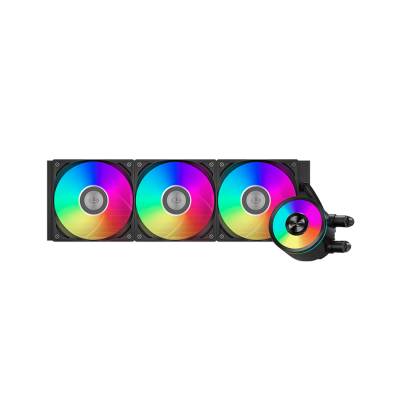 Водяное охлаждение для CPU PCCooler DA360 Pro ARGB BK TDP 300W 1200/1700/1851/20XX/AM5/AM4 Черный