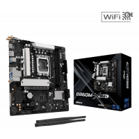 Материнская плата ASRock B860M-X WIFI LGA1851 2xDDR5 4xSATA 2xM.2 1xHDMI 1xDP WiFi mATX