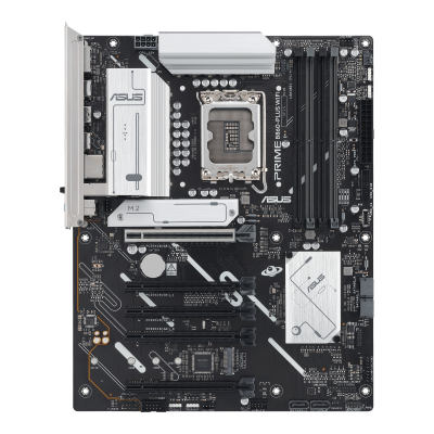 Материнская плата ASUS PRIME B860-PLUS WIFI, LGA1851 B860 4xDDR5 4xSATA 2xM.2 HDMI DP USB-C ATX