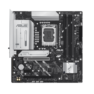 Материнская плата ASUS PRIME B860M-A WIFI, LGA1851 B860 4xDDR5 4xSATA 2xM.2 HDMI 2xDP USB-C mATX