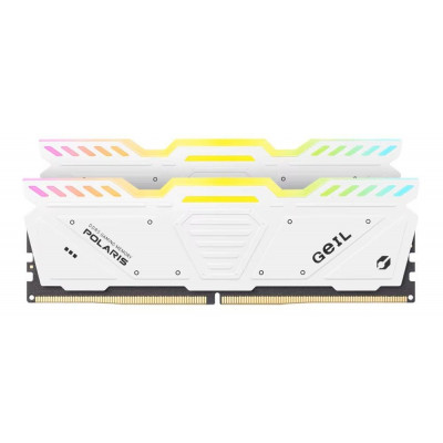 Оперативная память 32GB Kit (2x16GB) GEIL Polaris RGB 6000Mhz DDR5 GOSW532GB6000C38BDC White