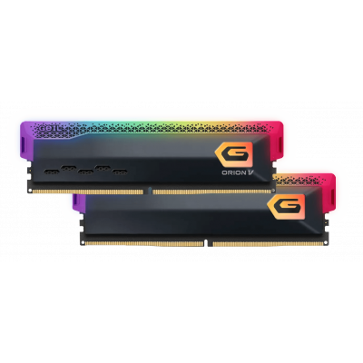 Оперативная память 32GB Kit (2x16GB) GEIL Orion V RGB 6000Mhz DDR5 GVSG532GB6000C38BDC Titanium Grey