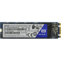 Твердотельный накопитель  250GB SSD WD BLUE 3D NAND M.2 2280 SATA3 R550Mb/s W525MB/s WDS250G2B0B