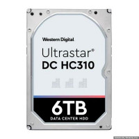 Жесткий диск повышенной надежности HDD  6TB WD ULTRASTAR 256MB 7200RPM SAS 3,5