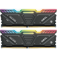 Оперативная память 32GB Kit (2x16GB) GEIL Polaris RGB 5200Mhz DDR5 GOSG532GB5200C34ADC Gray