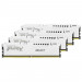 Оперативная память 128GB Kit (4x32) DDR5 5600MHz Kingston FURY Beast White XMP CL40 KF556C40BWK4-128