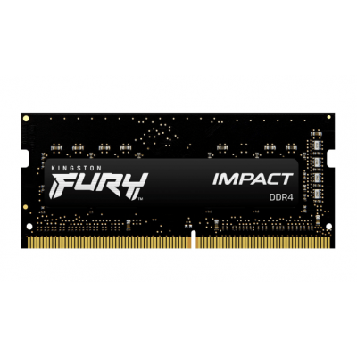 Оперативная память для ноутбука 16GB DDR4 3200MHz Kingston FURY Impact SODIMM CL20 KF432S20IB/16
