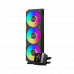 Водяное охлаждение для CPU PCCooler DC360 Pro ARGB Display BK 280W 1200/1700/1851/AM4/AM5 Черный