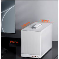 Корпус PCCooler K101 MESH WH 3F ITX 2xUSB3.0, 1xUSB-C, 3xFans, 1x3.5