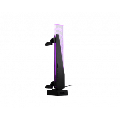 Вертикальный ARGB держатель Видеокарты MSI MPG ARGB GRAPHICS CARD STAND 3-pin ARGB Black