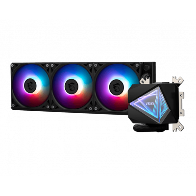 Водяное охлаждение для CPU MSI MAG CORELIQUID I360 Socket Intel/AMD, ARGB, 3pin, Fan 3x120см