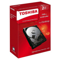 Жесткий диск HDD  2Tb TOSHIBA Р300 SATA 6Gb/s 7200rpm 64Mb 3.5