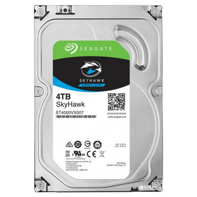 Жесткий диск для видеонаблюдения  4Tb Seagate SkyHawk SATA3 3.5