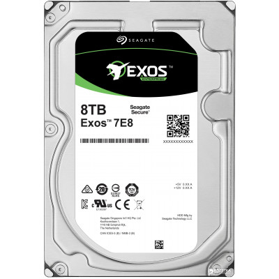 Корпоративный жесткий диск  8Tb Seagate Enterprise Capacity SATA3 7200rpm 256Mb 3,5
