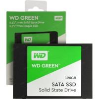 Твердотельный накопитель  120GB SSD WD GREEN 2.5” SATA3 R545Mb/s Толщина 7мм WDS120G2G0A