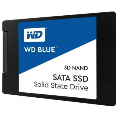 Твердотельный накопитель 1000GB SSD WD Серия BLUE 3D NAND 2.5” SATA3 R560Mb/s, W530MB/s WDS100T2B0A