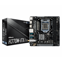 Материнская плата ASRock H370M-ITX/AC LGA1151 H370 2xDDR4 6xSATA3 2xHDMI 1xDP 2xRG45 WiFi mini- ATX