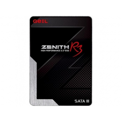 Твердотельный накопитель  480GB SSD GEIL GZ25R3-480G ZENITH R3  2.5” SATAIII R550MB/s, W510MB/s