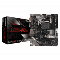 Материнская плата ASRock A320M-DVS R4.0 AM4 2xDDR4 4xSATA3 RAID D-Sub DVI mATX