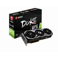 Видеокарта MSI GeForce RTX2080, 8G GDDR6 256-bit 1xHDMI 3xDP 1xUSB Type-C RTX 2080 DUKE 8G OC