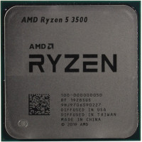 Процессор AMD Ryzen 5 3500 3,6Гц (4,1ГГц Turbo), AM4, 7nm, 6/6,  L2 3Mb, L3 16Mb, 65W, OEM