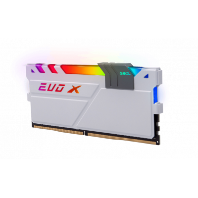 Оперативная память 32GB Kit (2x16GB) GEIL DDR4 2666MHz EVO X II White RGB GEXSG432GB2666C19DC