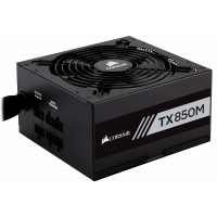 Блок питания ATX  850W Corsair TX850M, 80 PLUS Gold, Active PFC, вентилятор 14 см, CP-9020130-EU