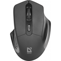 Мышь беспроводная Defender Datum MB-345 Nano B(Черный) 4кн+кл, 800-1600 dpi