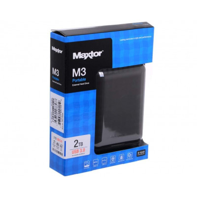 Внешний HDD Seagate  (Maxtor) 2TB STSHX-M201TCBM 2.5 USB 3.0 External M3 Portable  Black