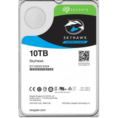 Жесткий диск для видеонаблюдения 10Tb Seagate SkyHawk SATA3 3.5