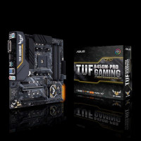 Материнская плата ASUS TUF B450M-PRO GAMING AM4 4xDDR4  6xSATA3 2xM.2 1xDVI-D 1xHDMI mATX