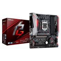 Материнская плата ASRock B365M PHANTOM GAMING 4 S1151 4xDDR4 6xSATA3 2xUM.2 HDMI DP mATX