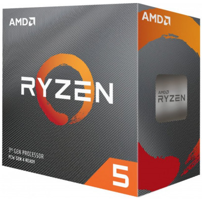 Процессор AMD Ryzen 5 3600 3,6Гц (4,2ГГц Turbo), AM4, 7nm, 6/12, L2 3Mb, L3 32Mb, 65W, BOX