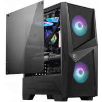 Компьютерный корпус MSI MAG FORGE 100R ATX/mATX/Mini-ITX 2x3.5
